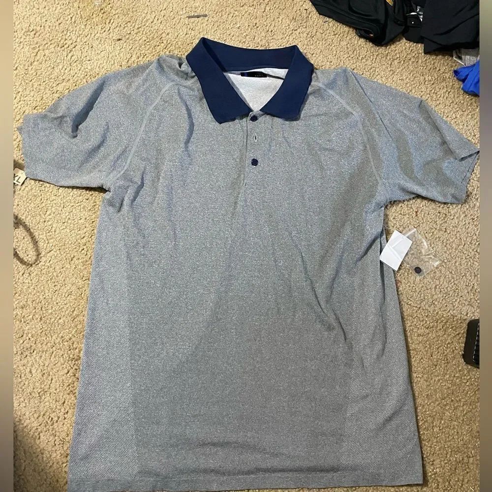 Saks Fifth Avenue Active Polo Shirt NWT